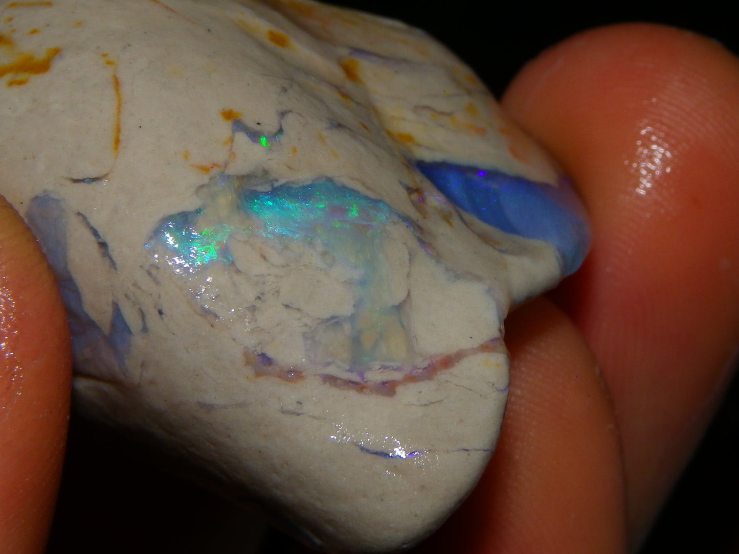 Nice Rough Lightning Ridge Opal Specimens 287cts Mixed Base Some Colour/Fires