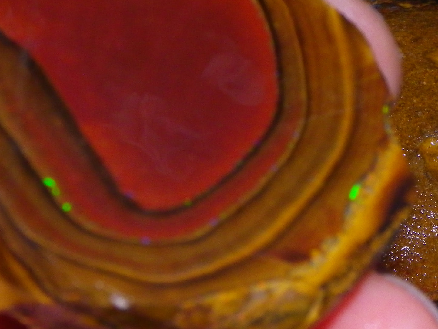 NIce Rough/Sliced Koroit Opal Parcel 1001cts Some Great Patterns/Slight Fires :)