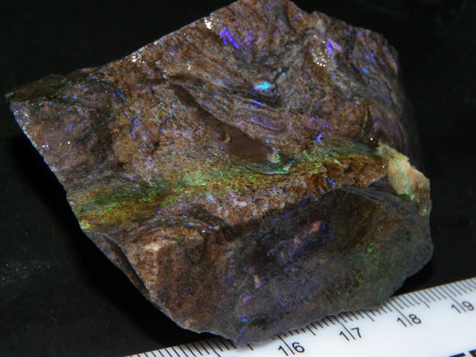 NIce 401cts Andamooka Matrix Opal Rough Secimens Blue/Purple/Greens