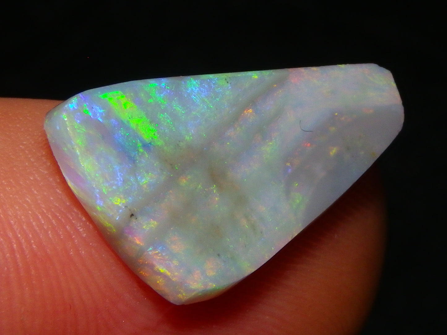 3 Nice Lightning Ridge Opal Rubs/Rough Preforms 19.1cts Green/Gold/Red Fires Australia