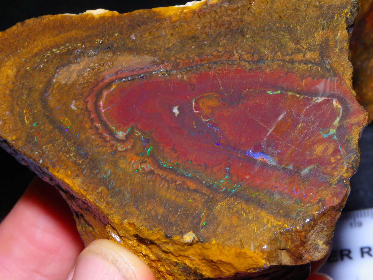 Larger Parcel 4126cts Rough Koroit Slabs x3 Patterns Some Fires Queensland Australia