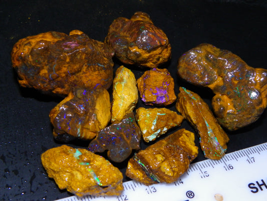 Nice Rough Opalton Matrix/Boulder Opal Parcel 551cts Queensland Australia